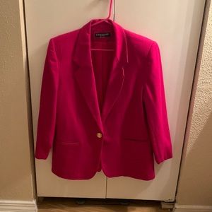 HOT PINK vintage blazer